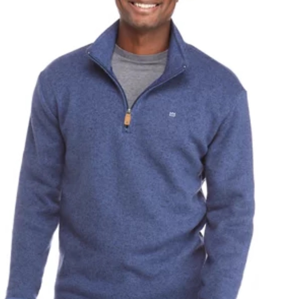CROWN & IVY MOTION FLEX 1/4 ZIP LONG SLEEVE SHIRT